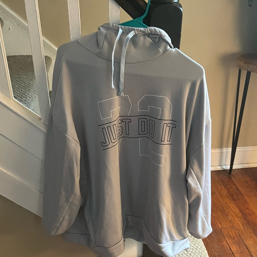 Light blue Nike hoodie size XL